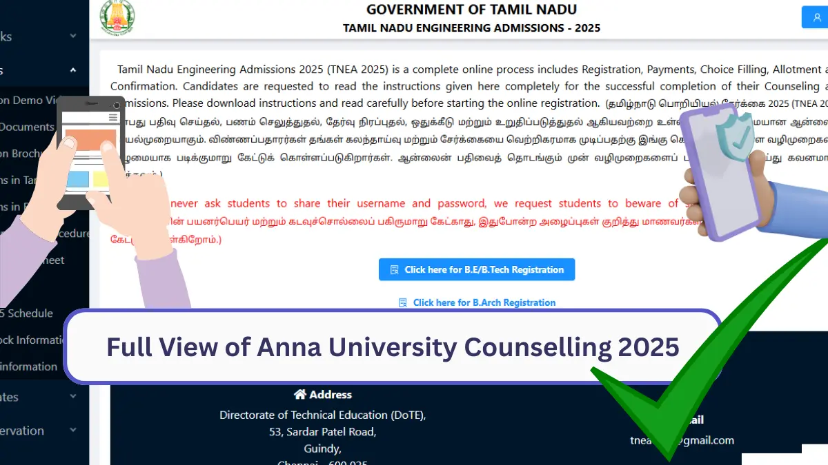 Anna University Counselling
