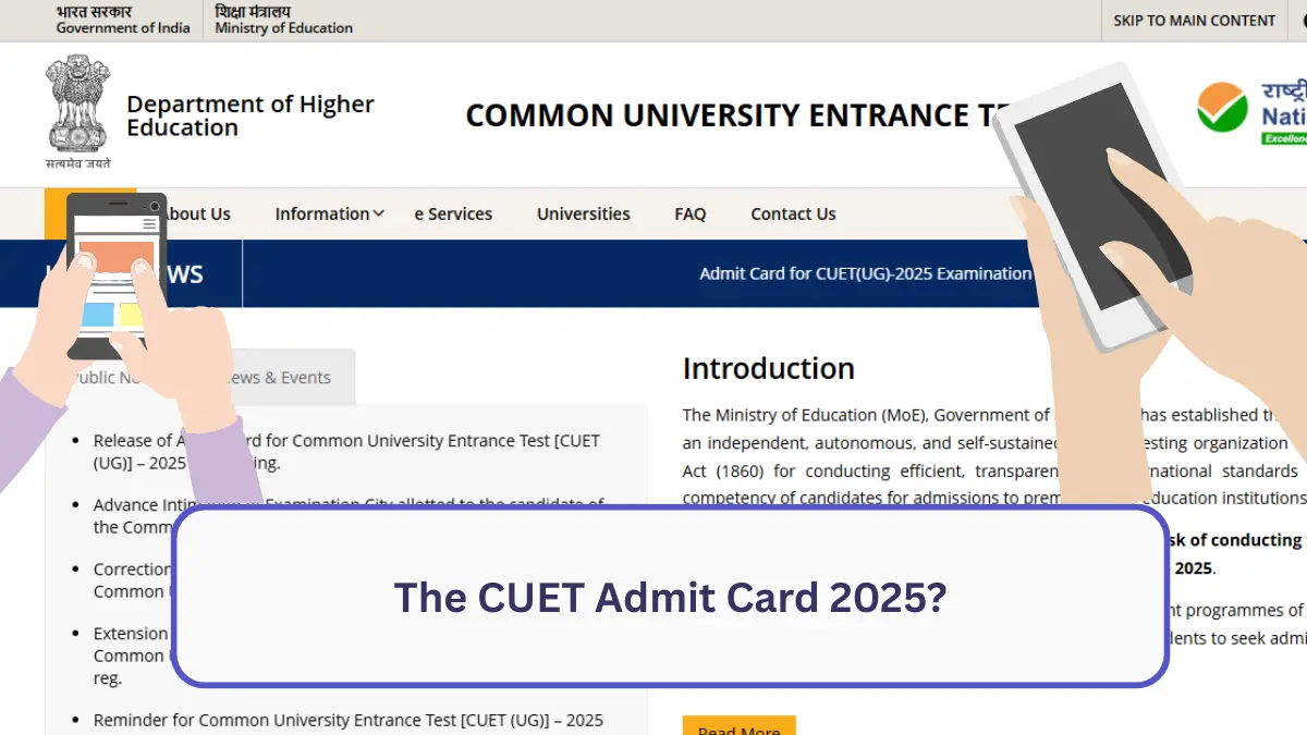 CUET Admit Card
